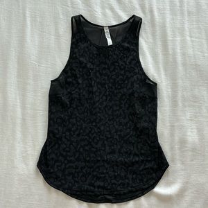 Lululemon Patterned Flow Tank Top